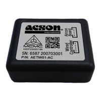 Acson international Easi Touch Installation Manual