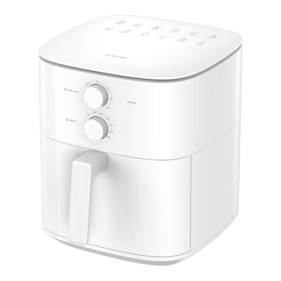 Xiaomi mi Air Fryer Essential 6 l User Manual