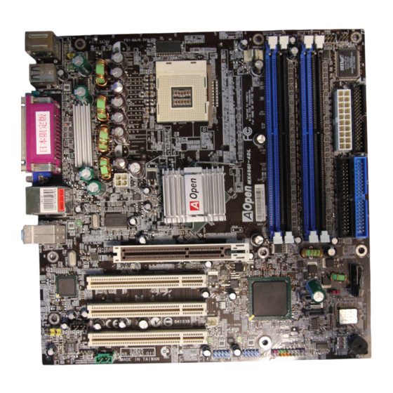 AOpen MX4SGI-4DL Manuals