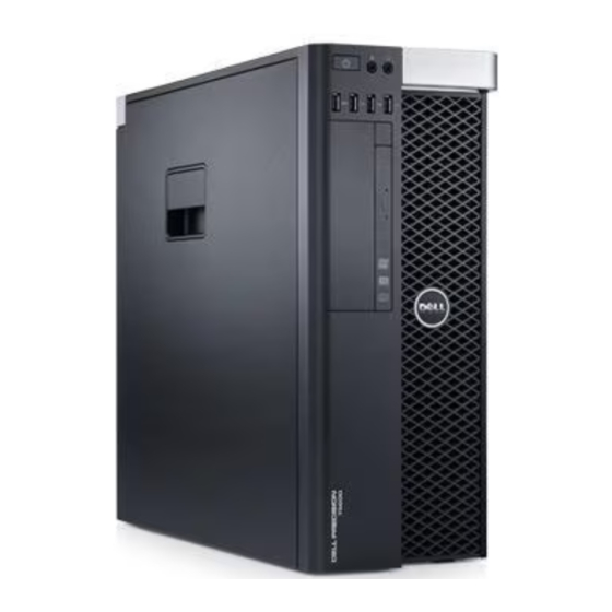 Dell T5600 Configuration Manuallines