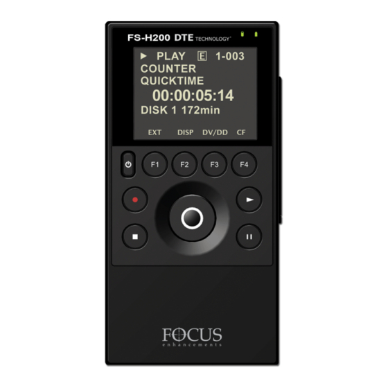 Focus Ebhancements FS-H200 User Manual
