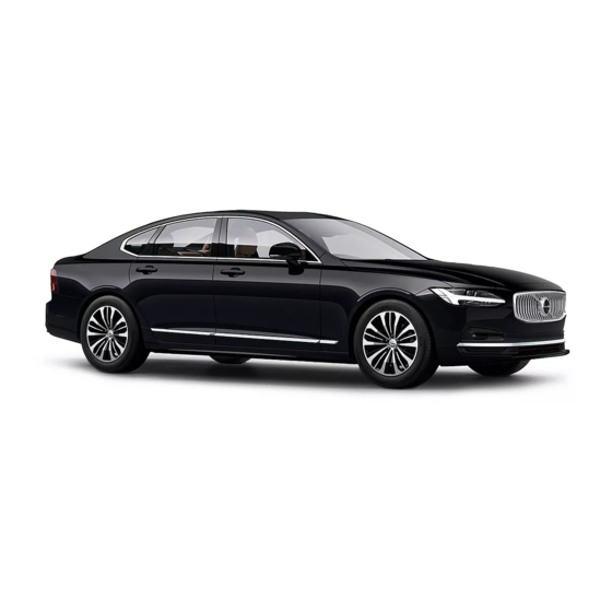 Volvo S 90 Owner's Manual