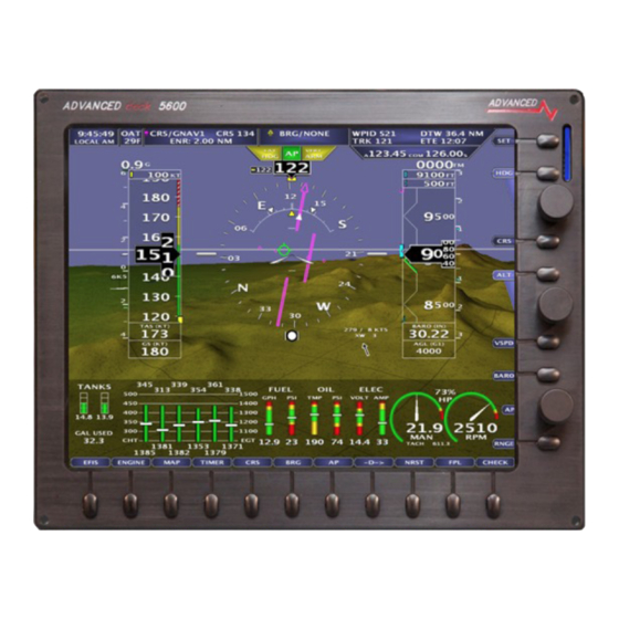 Advanced Flight Systems AF-5400 Manuals