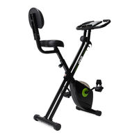 VirtuFit iConsole Folding Bike with Backrest and Bottle Cage User Manual