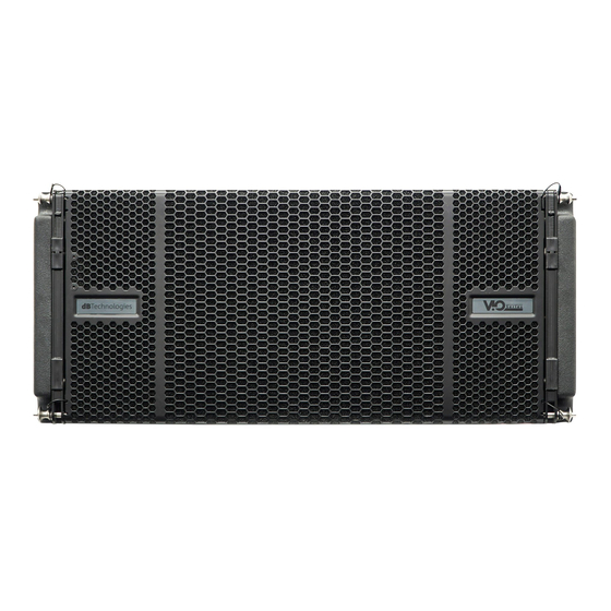 dBTechnologies VIO L1610 Quick Start User Manual