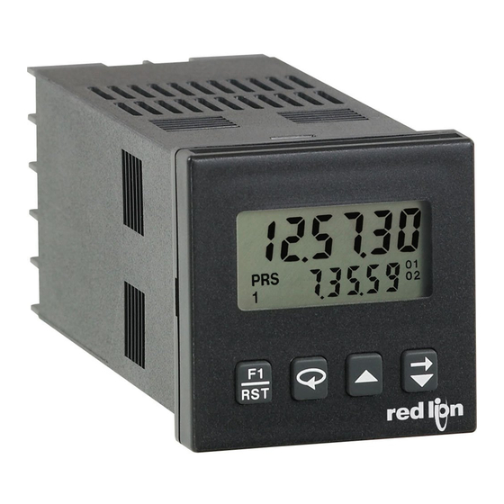 red lion C48T Series Instructions