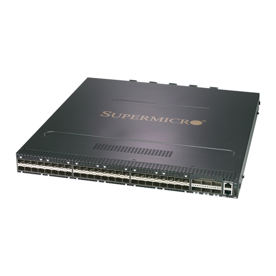 Supermicro SSE-F3548 Quick Installation Manual