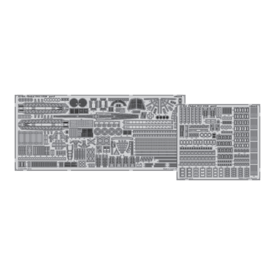Eduard Chokai 1944 1/350 Quick Start Manual