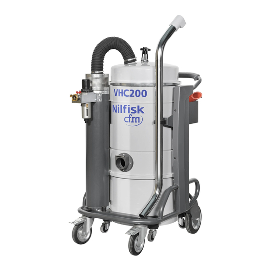 Nilfisk-Advance VHC200 Instructions For Use Manual