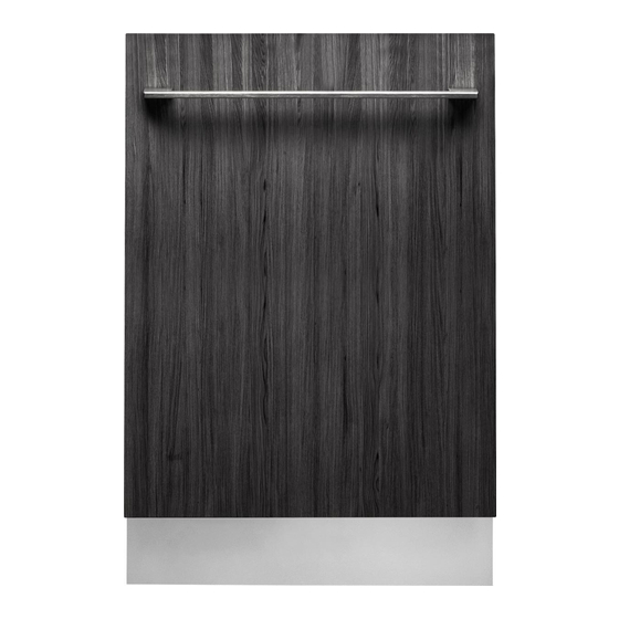 User Manuals: Asko DFI666GXXL.AU Integrated Dishwasher
