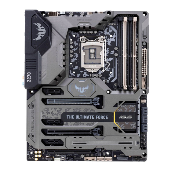 Asus TUF Z270 MARK 1 Quick Start Manual