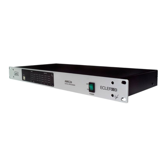 Ecler AMIC24 Service Manual