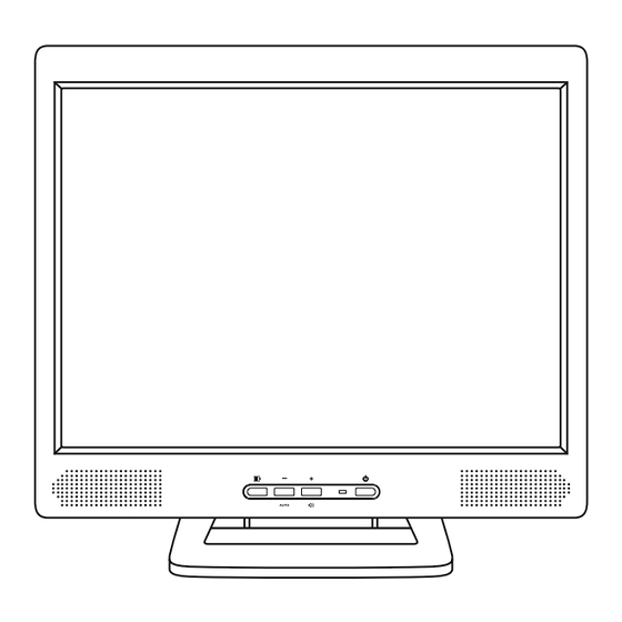 HP D5063H - Pavilion F50 - 15" LCD Monitor User Manual