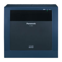 Panasonic TDE620 Installation Manual