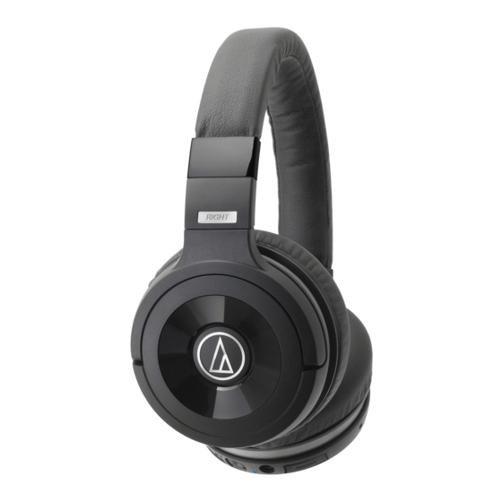 Audio Technica ATH-WS99BT Instruction Booklet
