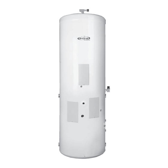 OSO HOTWATER OC 300 LT Safety Information And Installation Manual