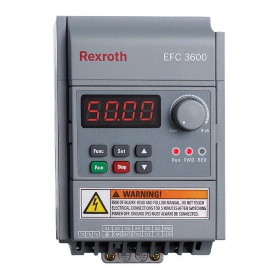 REXROTH FECG Series Instruction Manual