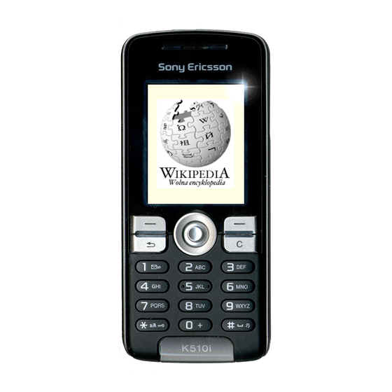 Sony Ericsson K510i User Manual