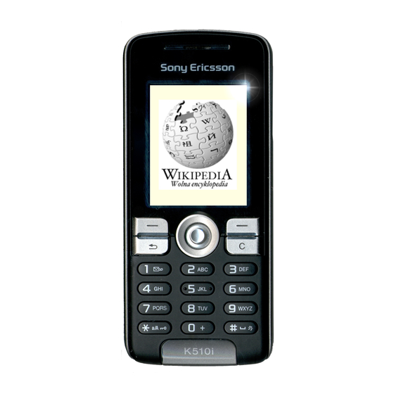 Sony Ericsson K510i Manuals