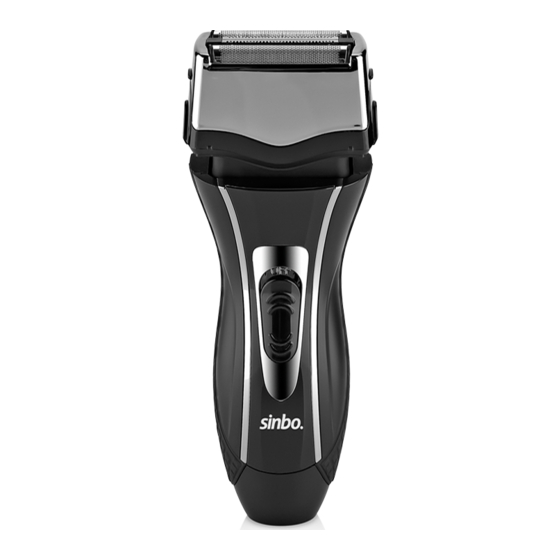 User Manuals: Sinbo SS 4047 Electric Shaver