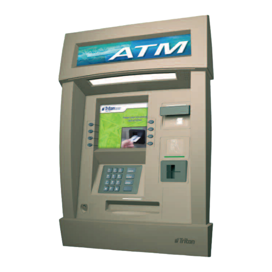 User Manuals: Dover Triton FT5000 Teller Machine