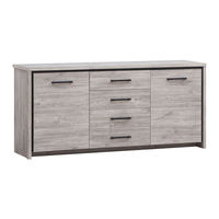 Emob ELIAS DRESSOIR SIDE BOARD Assembly Instruction