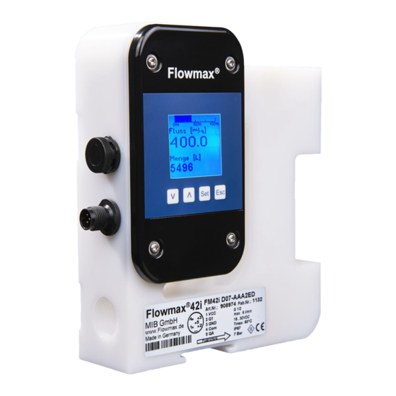 MIB Flowmax 42i Operating Manual