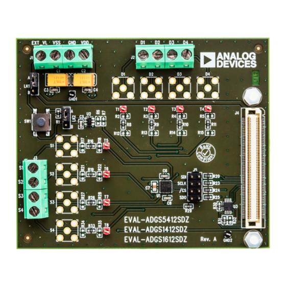 Analog Devices EVAL-ADGS1612SDZ User Manual