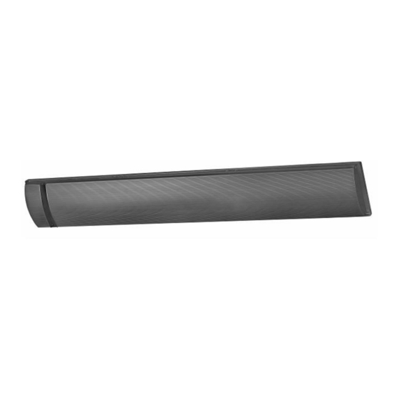EUROM Outdoor Heatpanel 1800 (RC) Instruction Manual
