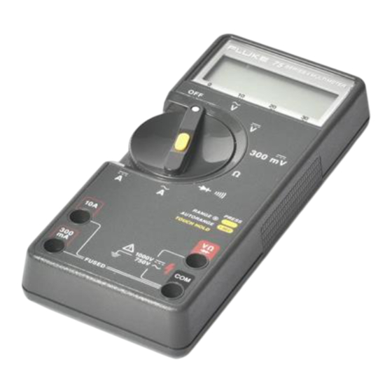 Fluke II Series Service Manual
