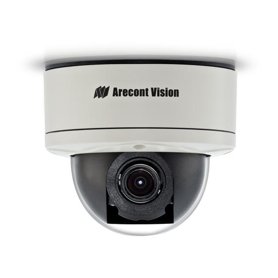 Arecont Vision MegaDome 2 Installation Manual
