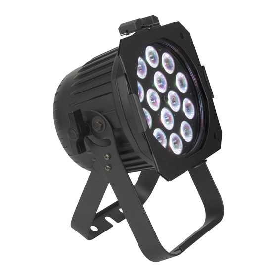 Elation Epar QW User Instructions