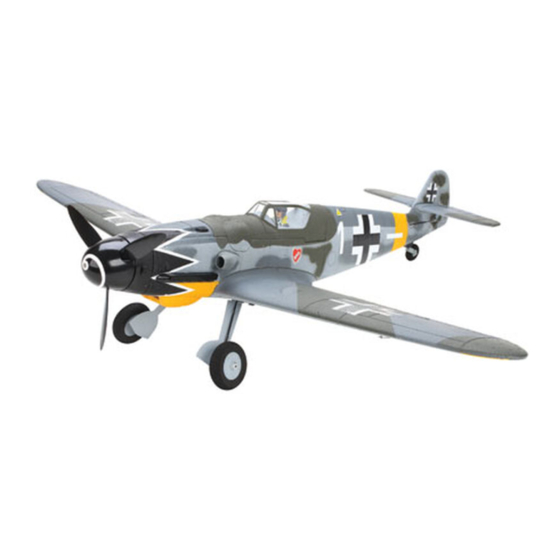 PARKZONE Bf-109G BNF Instruction Manual