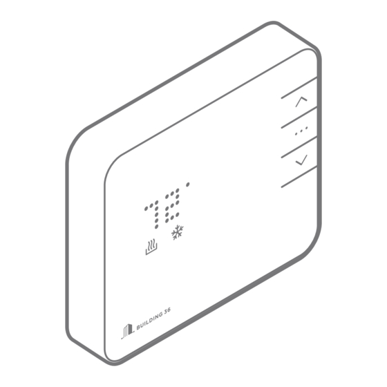 Building 36 Intelligent Thermostat Manuals