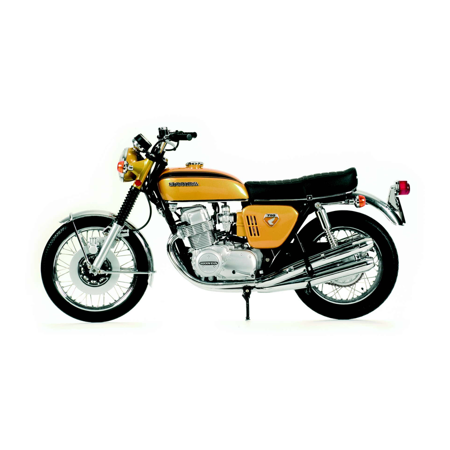 Honda CB750 Owner's Manual