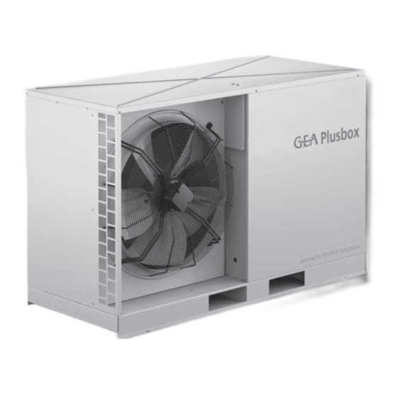 User Manuals: GEA Plusbox Outdoor Condensing Unit