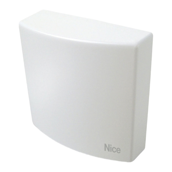 Nice TT6 Instructions And Warnings For Installation And Use