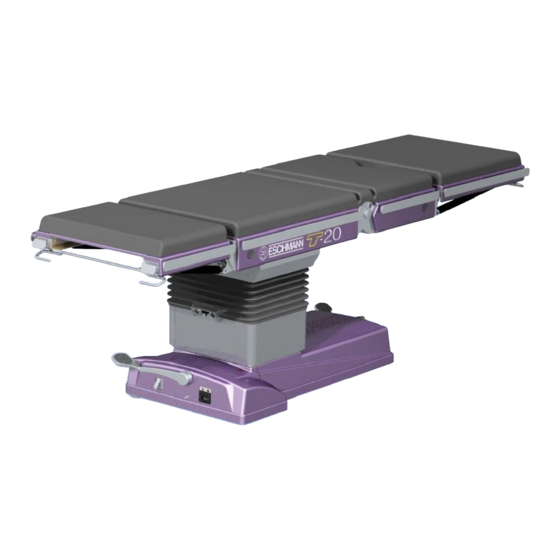 eschmann T20-a Service Manual