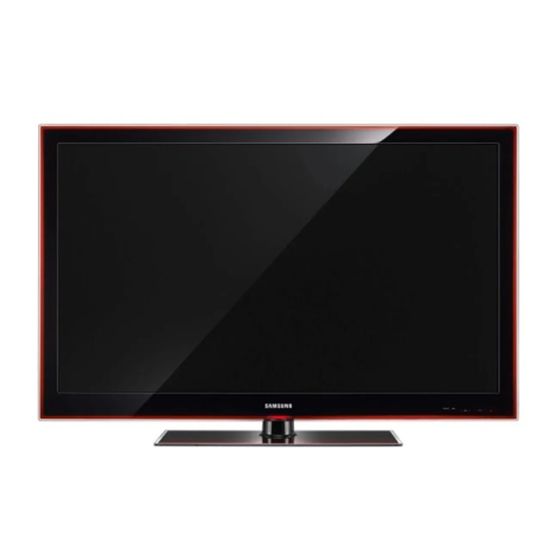 Samsung LE46A856 User Manual