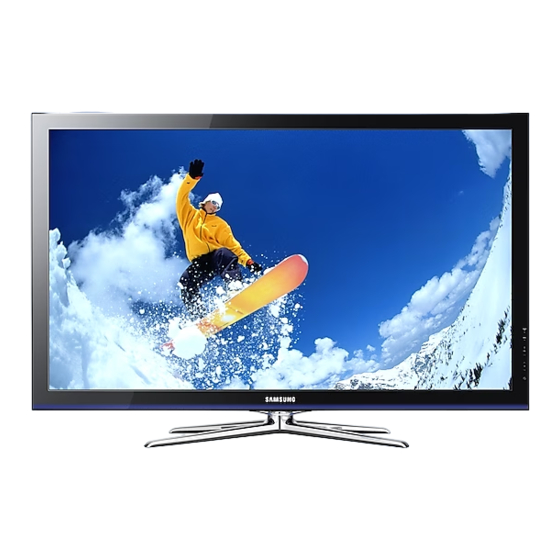 Samsung PS50C490B3W Quick Setup Manual