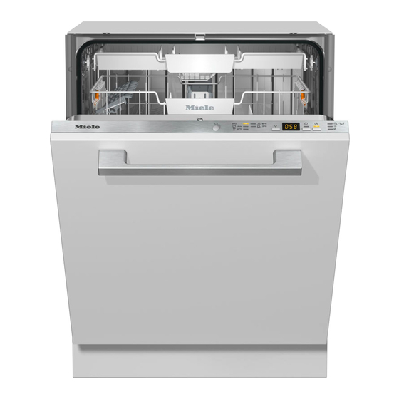 Miele G 5152 Operating Instructions Manual