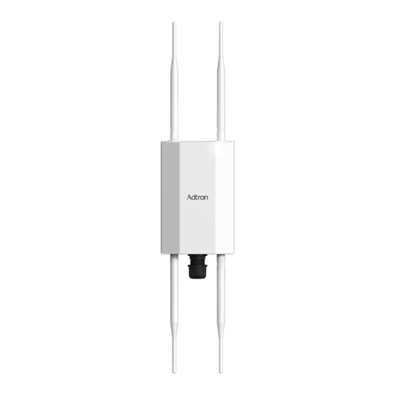 ADTRAN BSAP 6120 Quick Start Manual