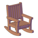 Forever Redwood KID'S WOODEN ROCKING CHAIR Assembly Instructions Manual