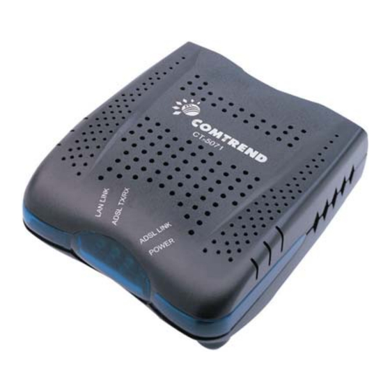 Comtrend Corporation CT-5071 User Manual