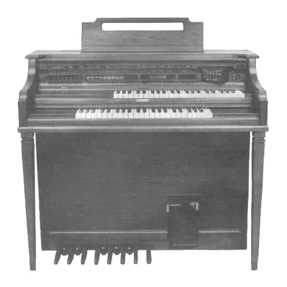 Lowrey M375 Parade Service Manual