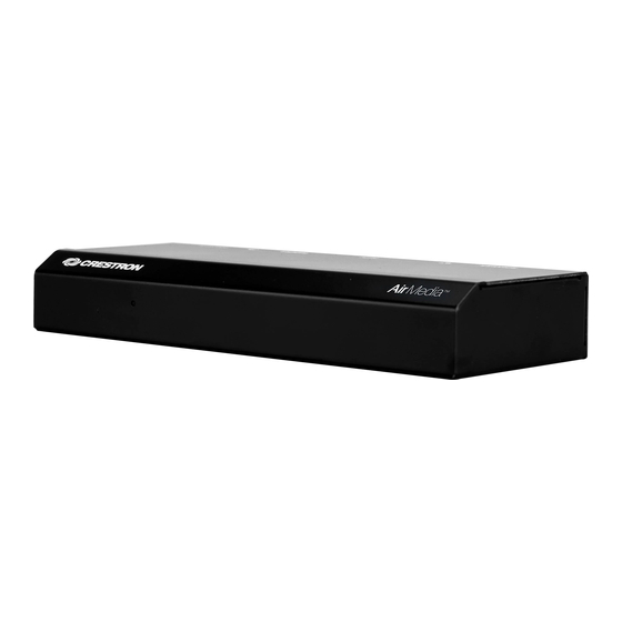 Crestron AM-100 Deployment Manual