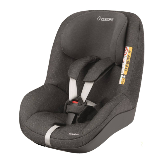 Maxi-Cosi 2wayPearl Instructions Manual