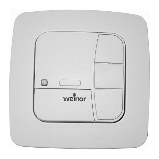 weinor BiEasy 1MW-3V Operating Instructions Manual