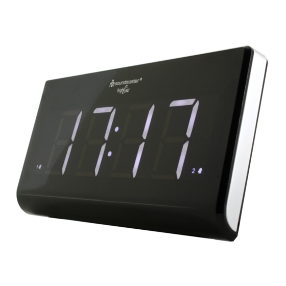 SOUNDMASTER UR8400 Manual
