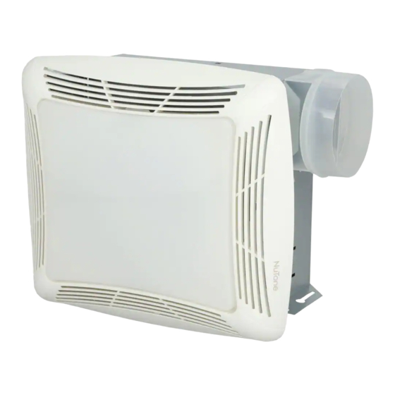 NuTone 769RFT Installation Instructions Manual